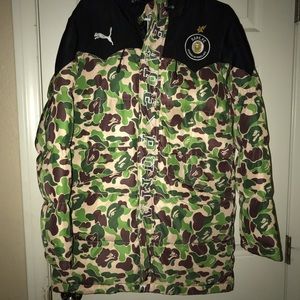bape x puma coat